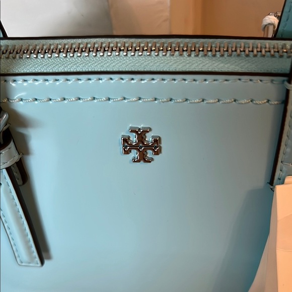 Tory Burch Emerson patent dome satchel - Picture 2 of 7